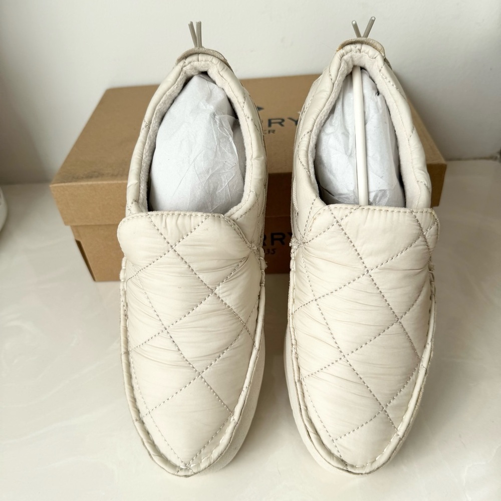 Sperry Ivory Moc-Sider Nylon Solid Casual Shoes Size 8.5 Style STS87046 - Picture 6 of 16